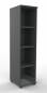 Preview: Regal TEN 4 OH, 40 cm breit onyxgrau